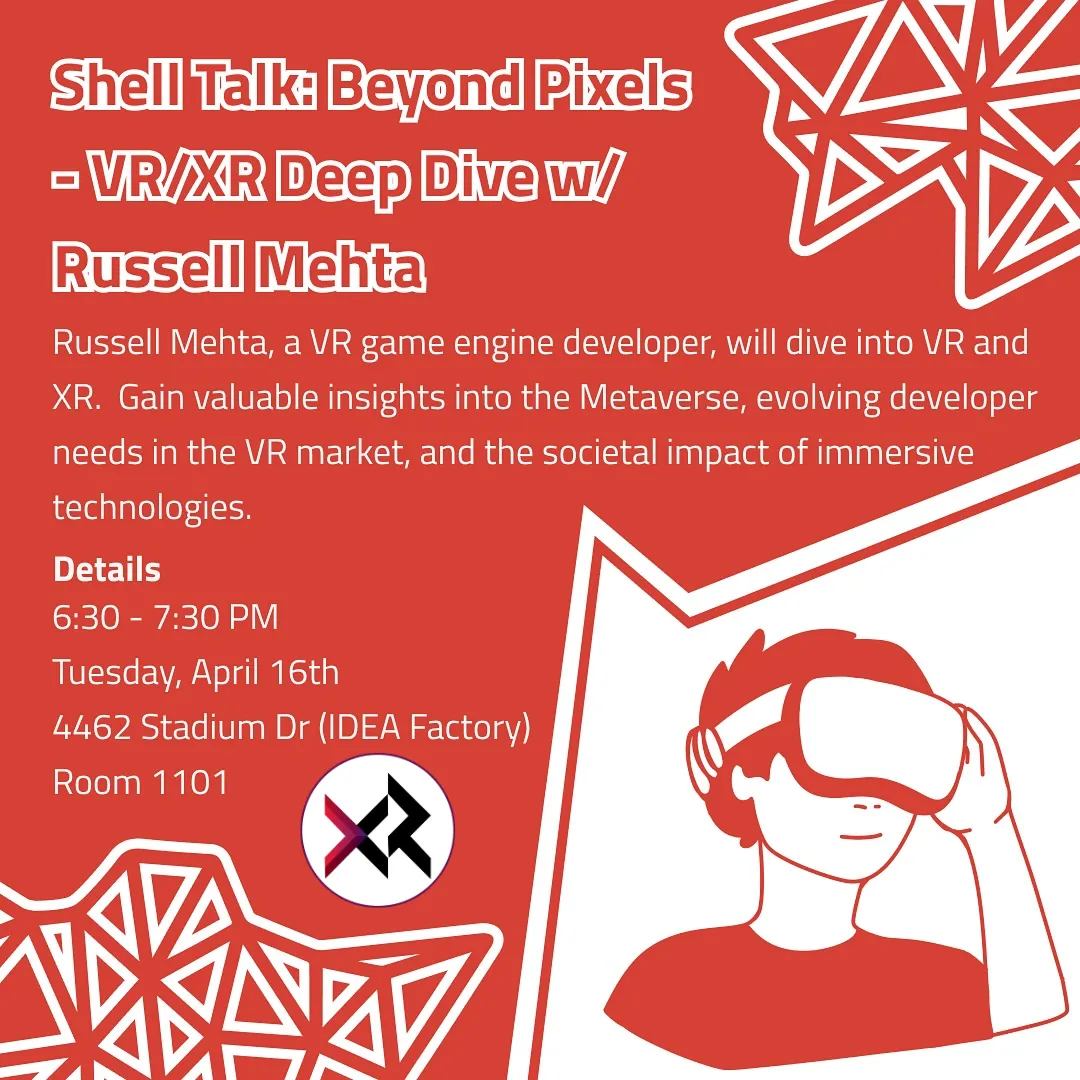 Thumbnail for Shell Talk: Beyond Pixels - VR/XR Deep Dive w/ Russel Mehta