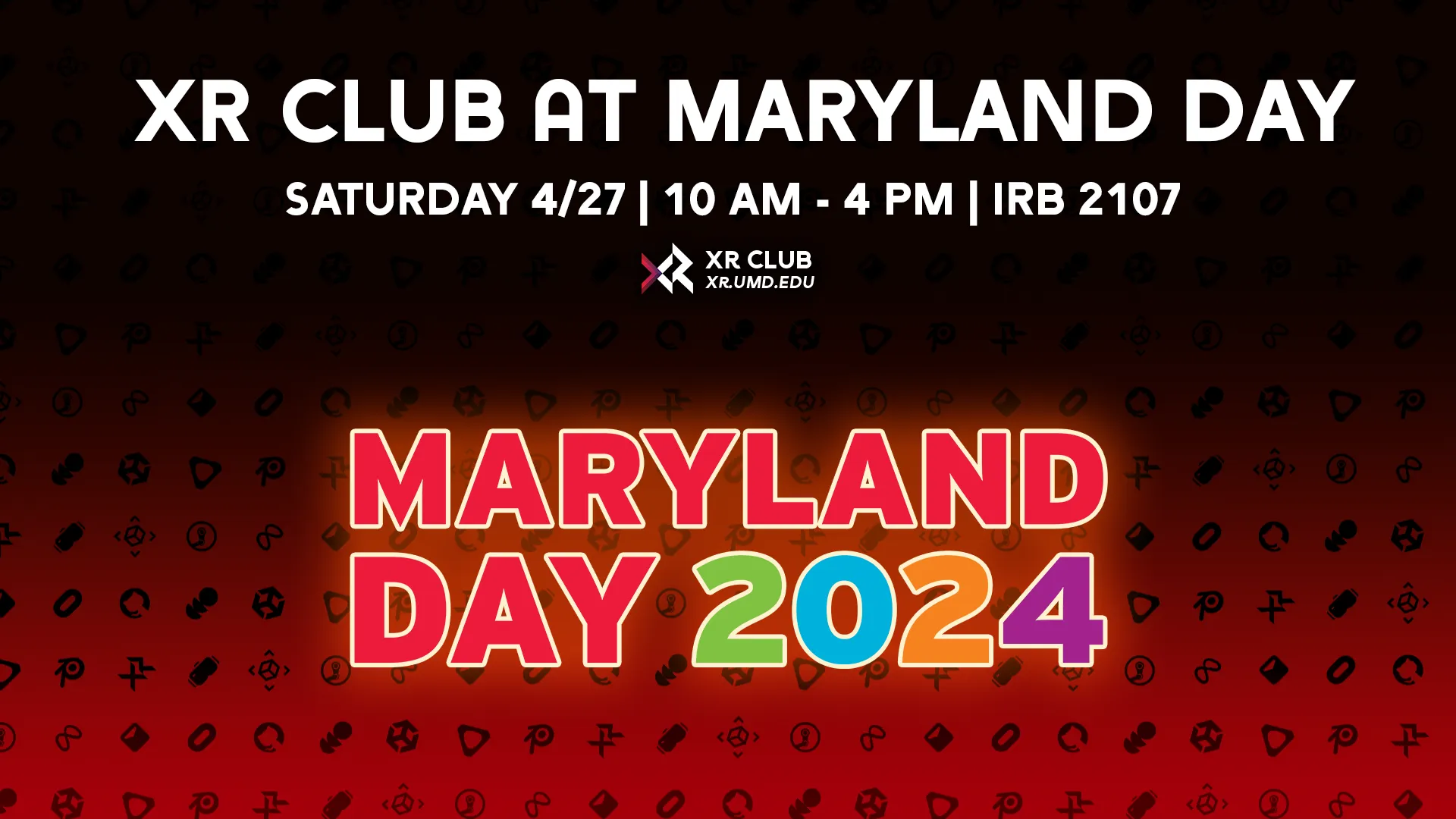 Thumbnail for XR Club @ Maryland Day 2024